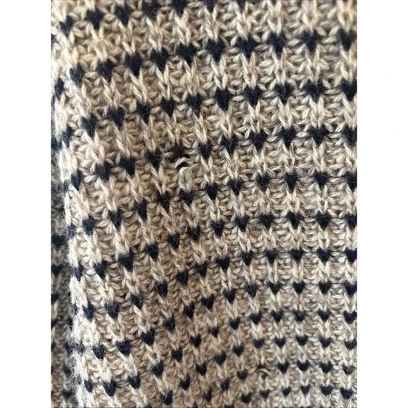 Vintage 90s Woolrich Wool Blend Crewneck Fisherman's Sweater - Picture 5 of 6